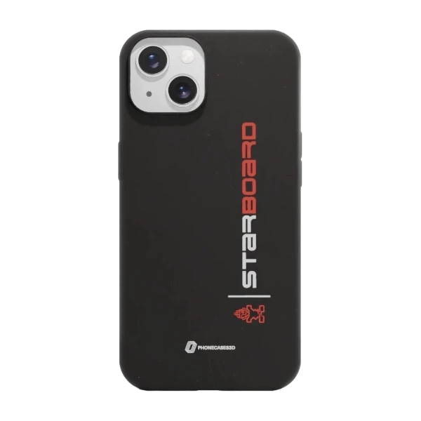 Phonecases3D iPhone 13 Starboard kompostoituva suojakuori, musta