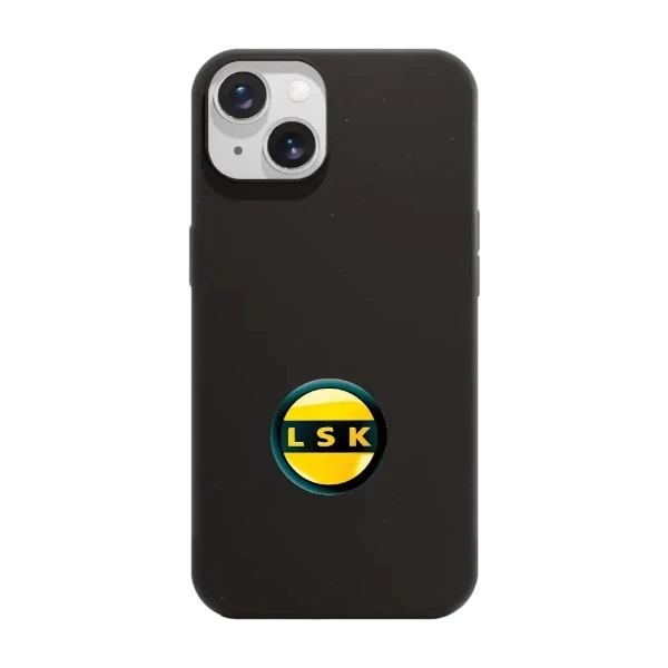 Phonecases3D iPhone 14 Lillestrøm SK kompostoituva suojakuori, musta