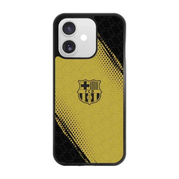 Phonecases3D iPhone 17 FC Barcelona -3D suojakuori, musta