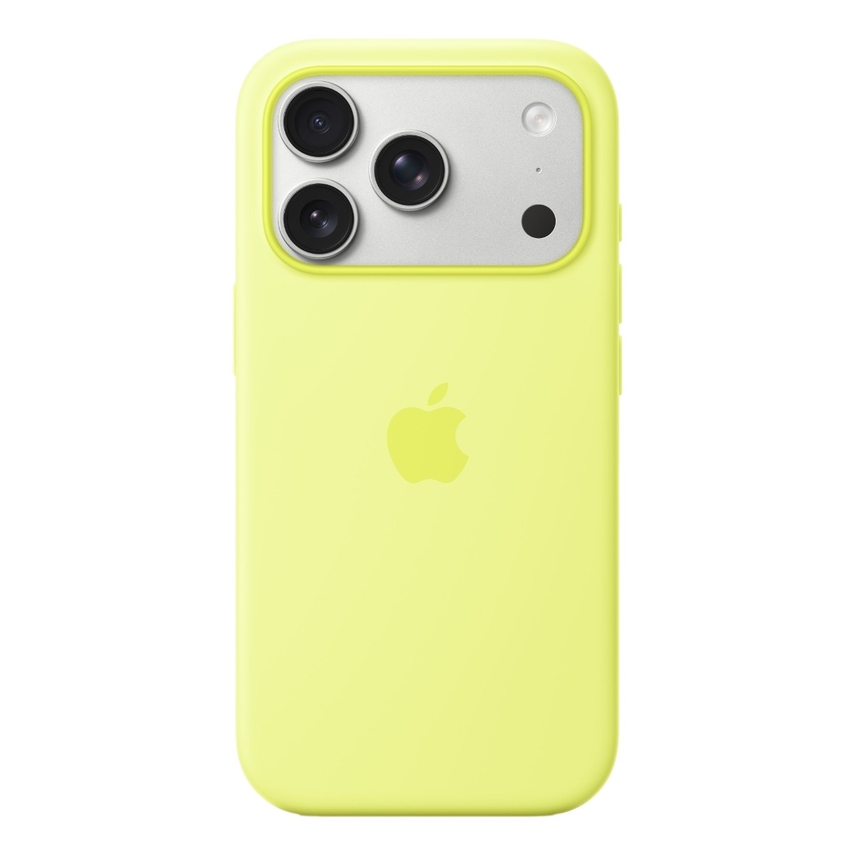 Apple iPhone 17 Pro Silicone deksel MagSafe, neon yellow