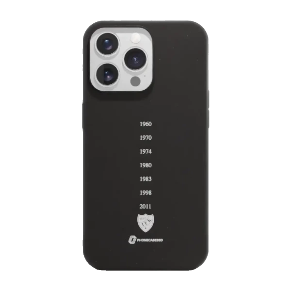 Phonecases3D iPhone 13 Pro HIFK Hockey kompostoituva suojakuori, musta