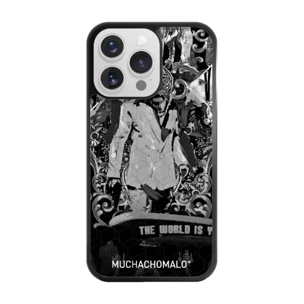 Phonecases3D iPhone 13 Pro Muchacho Malo -3D suojakuori, musta