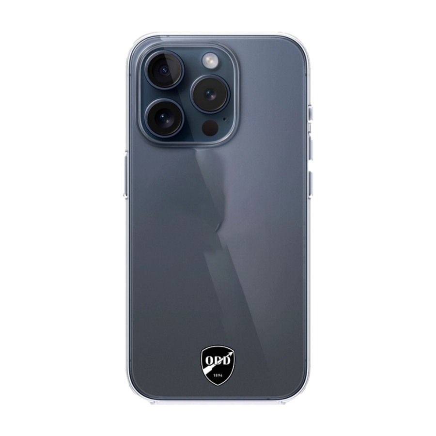 Phonecases3D iPhone 15 Pro Odds Ballklubb Clear case -mobilskal