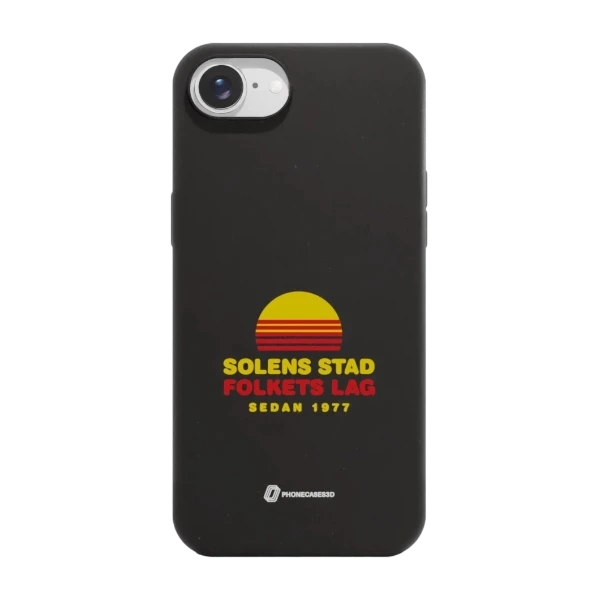 Phonecases3D iPhone 17e/16e Luleå HF kompostoituva suojakuori, musta
