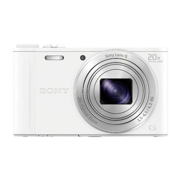 SONY DSC-WX350W CYBERSHOT KAMERA VALKOINEN - Power.fi