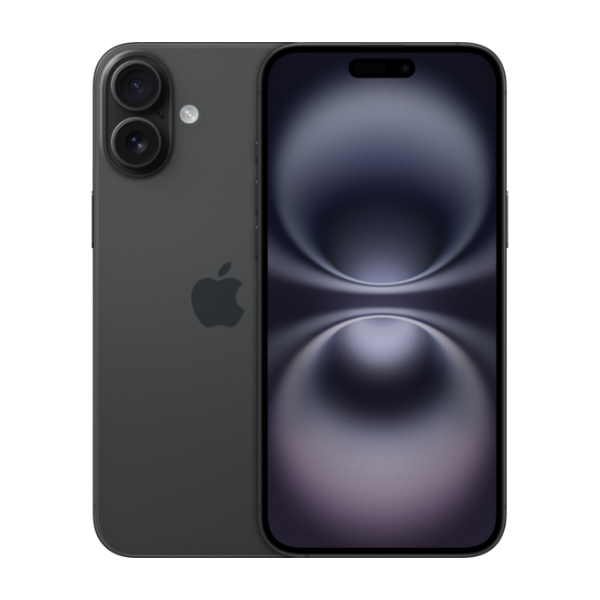 Apple iPhone 16 Plus 128 GB, sort