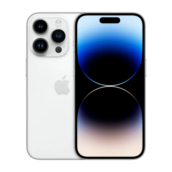 Apple iPhone 14 Pro 128 GB, sølvfinish