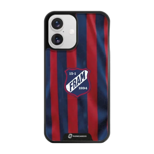 Phonecases3D iPhone 16 IF Fram Larvik -3D suojakuori, musta
