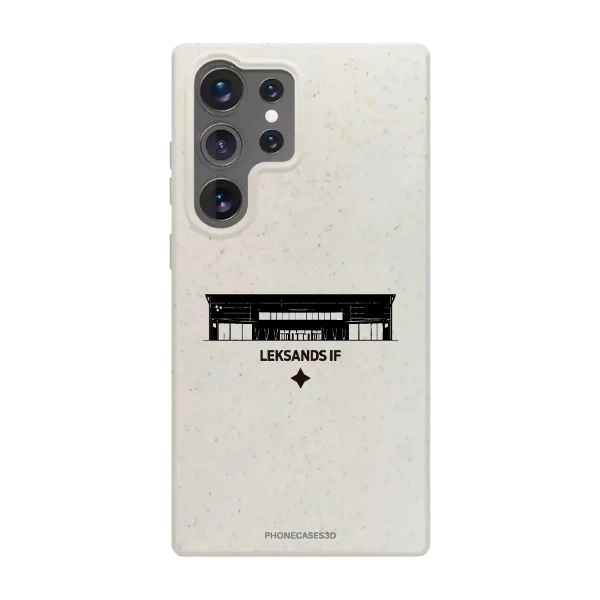 Phonecases3D Samsung Galaxy S25 Ultra Leksands IF kompostoituva suojakuori, valkoinen