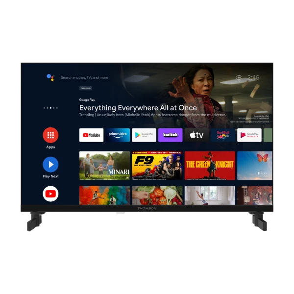 THOMSON 24" HD ANDROID TV 12V 24HA2S13C, MUSTA - Power.fi