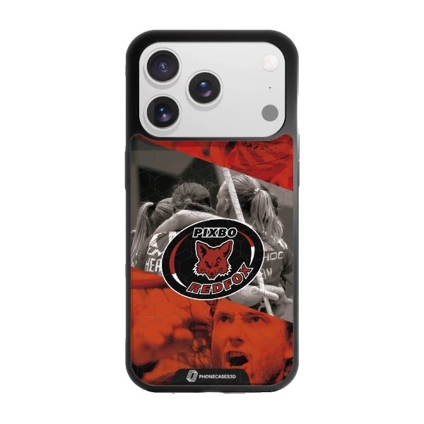 Phonecases3D iPhone 17 Pro Max Pixbo IBK -3D suojakuori, musta