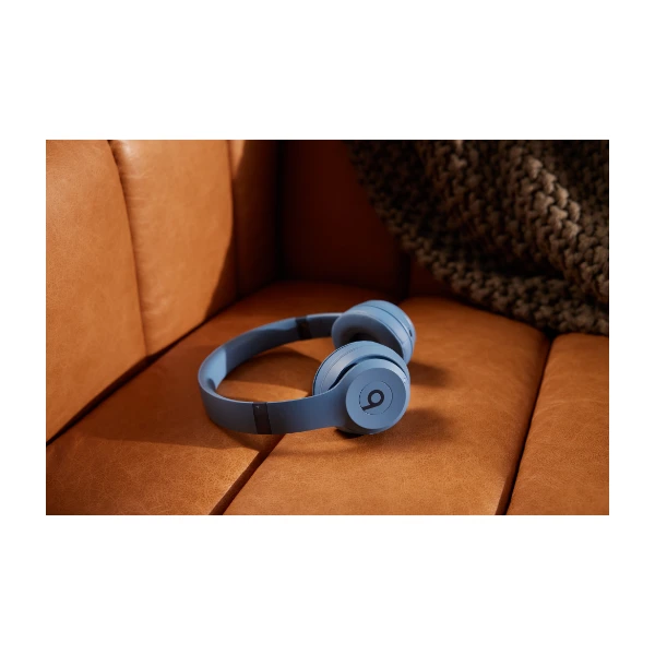 Beats Solo 4 trådløse hodetelefoner, skiferblå - Power.no