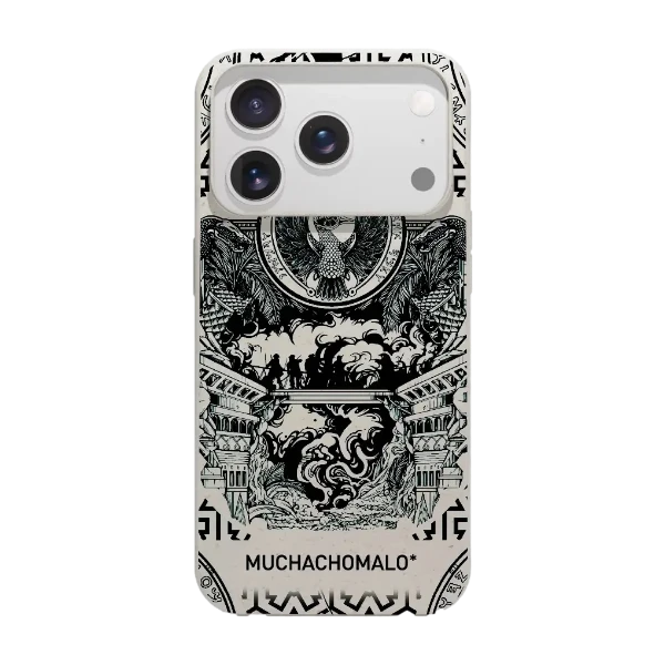 Phonecases3D iPhone 17 Pro Max Muchacho Malo kompostoituva suojakuori, valkoinen
