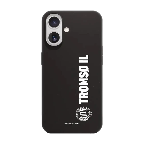 Phonecases3D iPhone 17 Tromsø IL kompostoituva suojakuori, musta