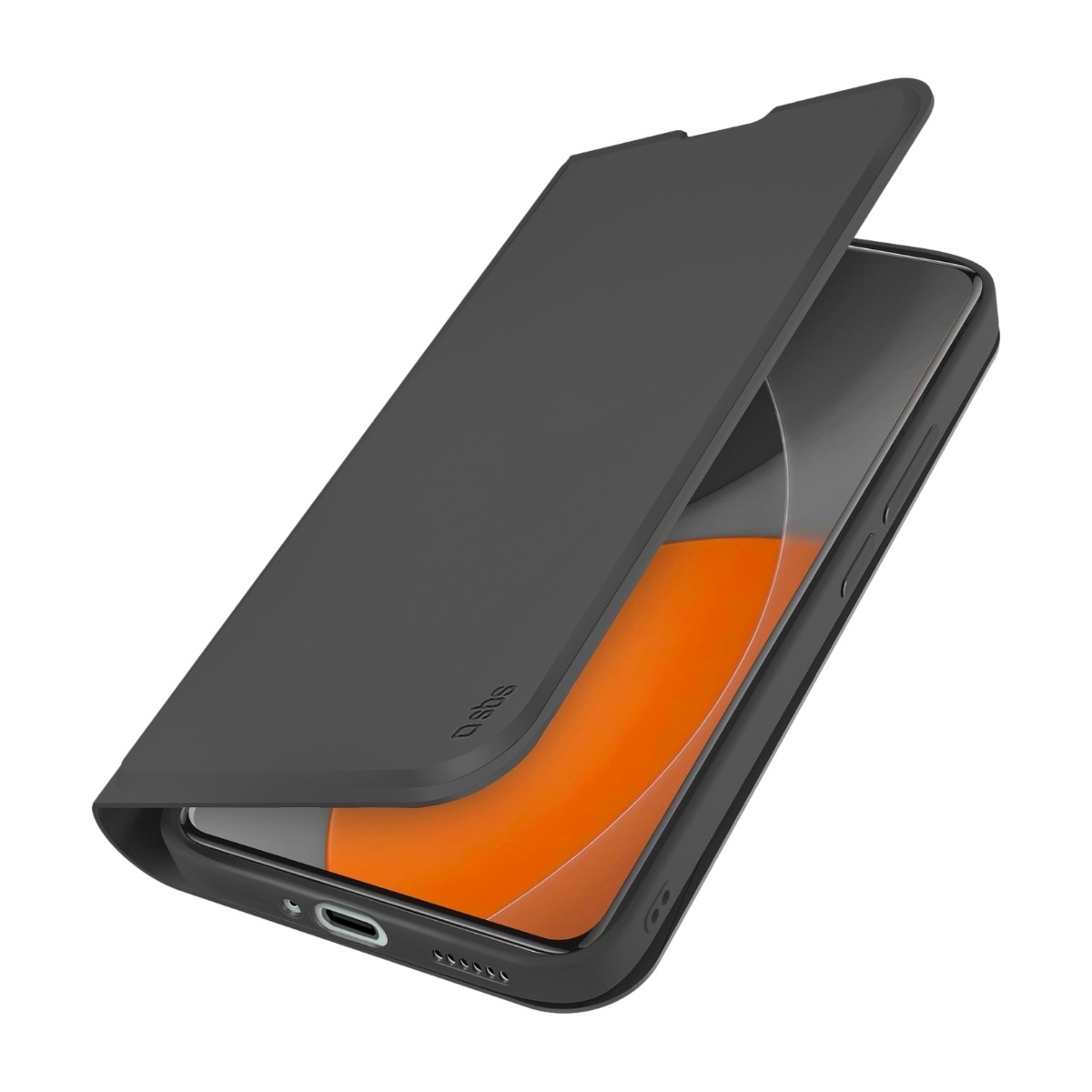 SBS Smooth Lommebokdeksel Xiaomi Redmi Note 15 Pro, svart