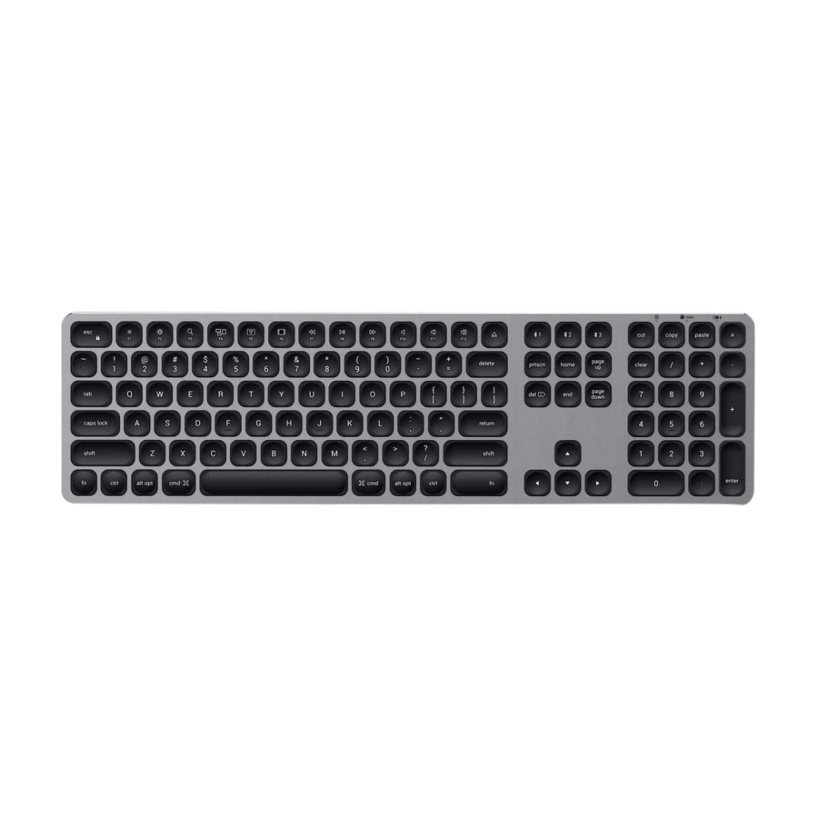 Satechi Wireless Keyboard Mac rumgrå