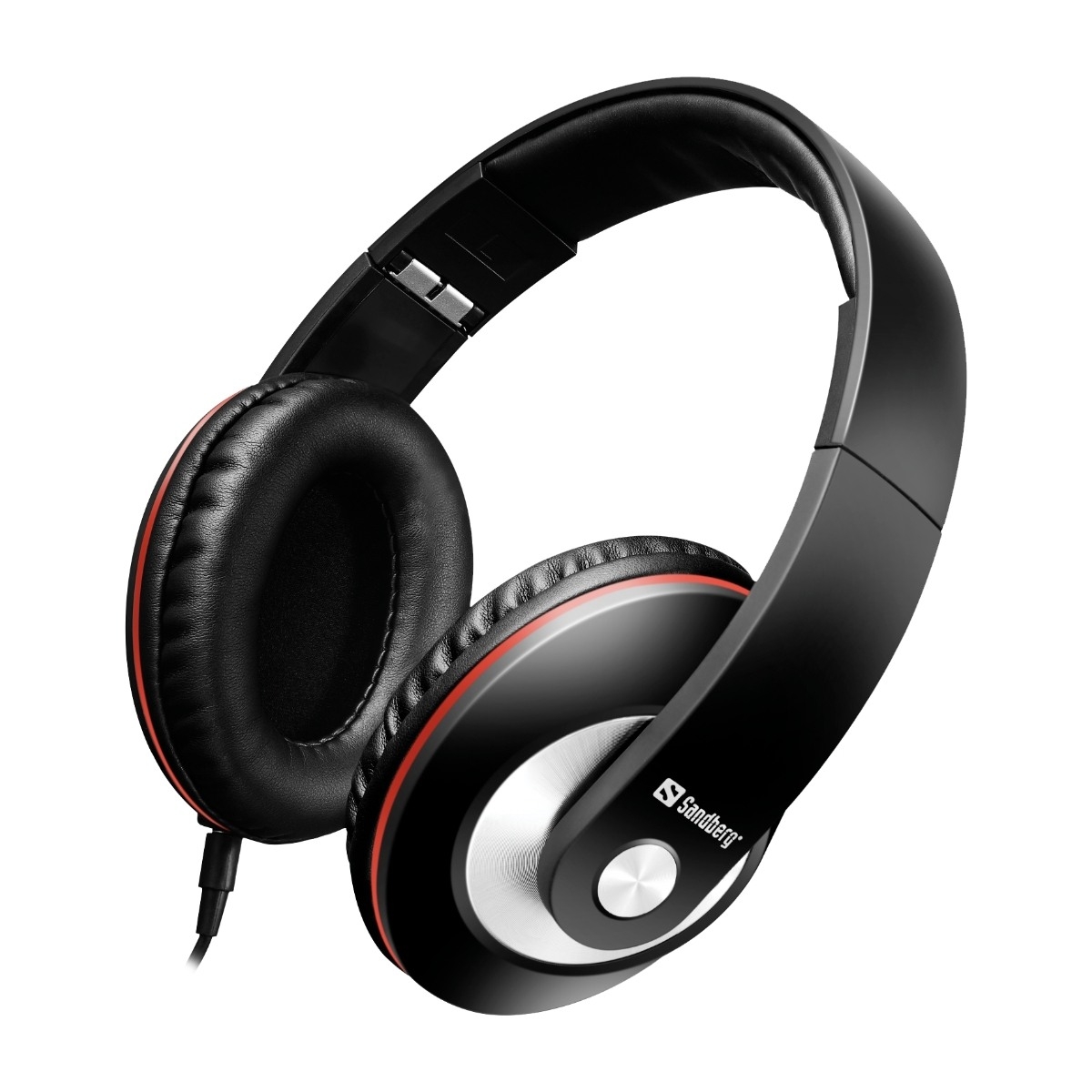 Sandberg Play'N Go headset black hodesett hodebånd 3,5 mm-Kontakt, svart