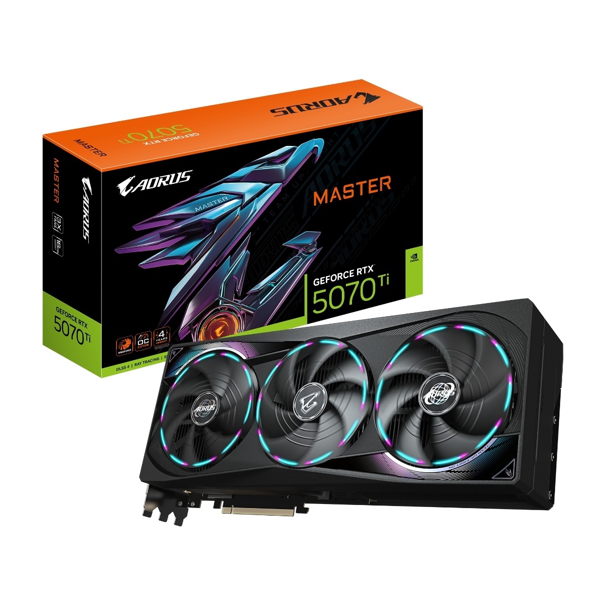 gigabyte aorus geforce rtx 5070 ti master