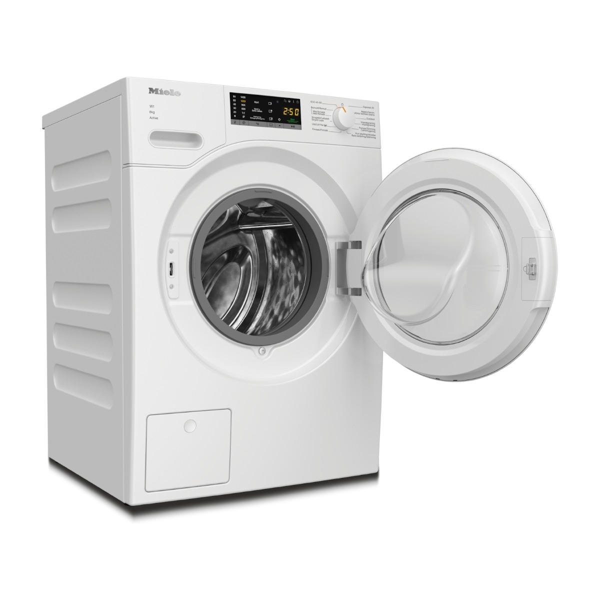 Miele W1 WWA128 WCS NDS vaskemaskine billede 4