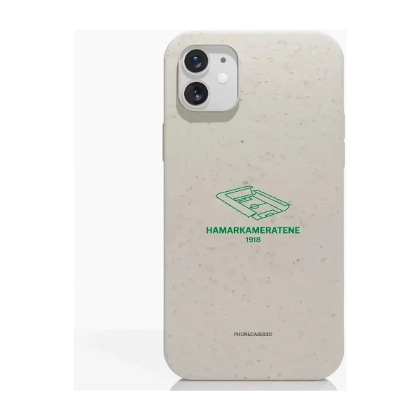 Phonecases3D iPhone 11 HamKam kompostoituva suojakuori, valkoinen