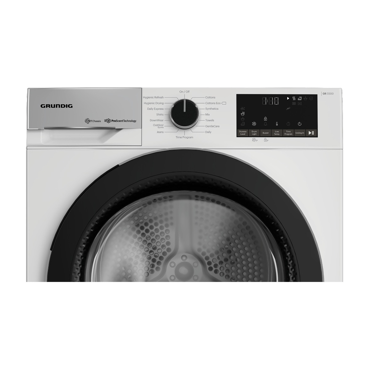Grundig GR5500 GTP4823W tørretumbler billede 7
