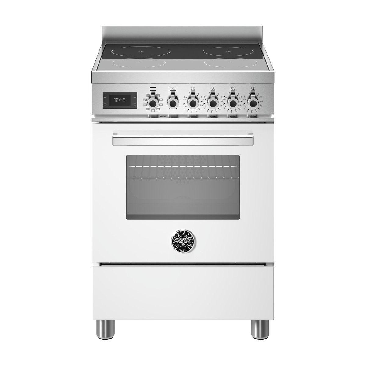 Bertazzoni Professional Series PRO64I1EBIT induktionskomfur, bianco