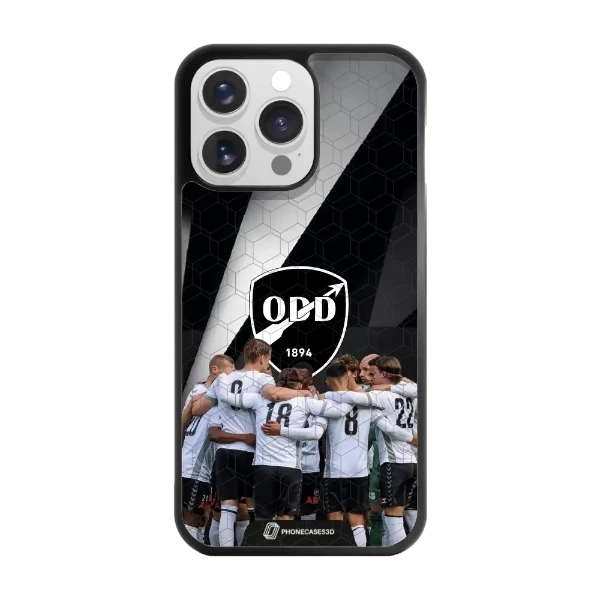 Phonecases3D iPhone 16 Pro Max Odds Ballklubb -3D suojakuori, musta