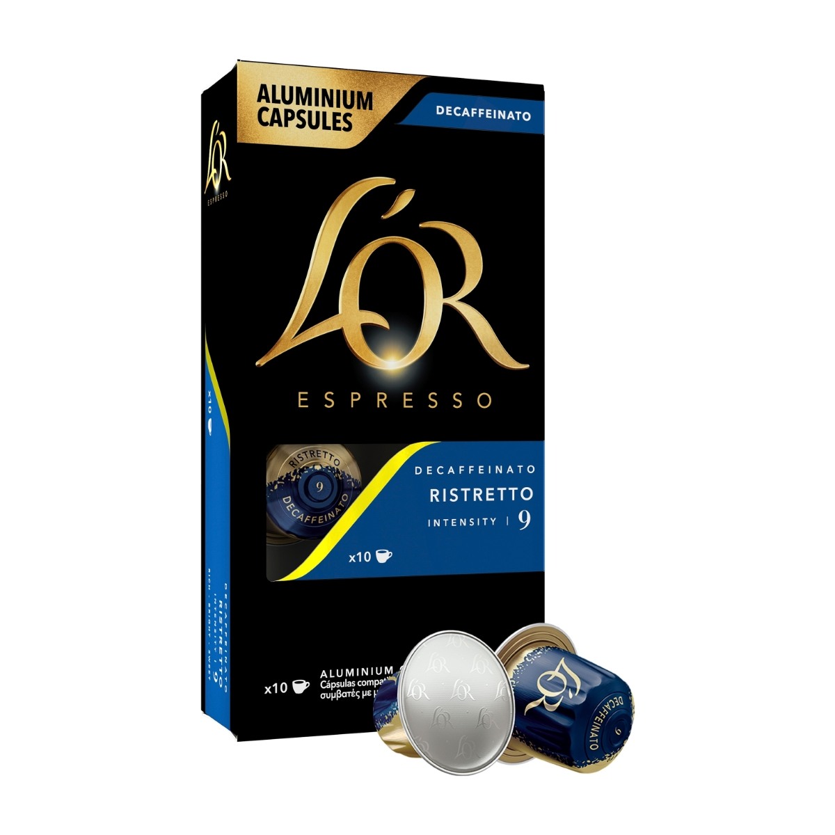 L'OR Capsules Ristretto Decaffeinata - 10 pcs billede 4