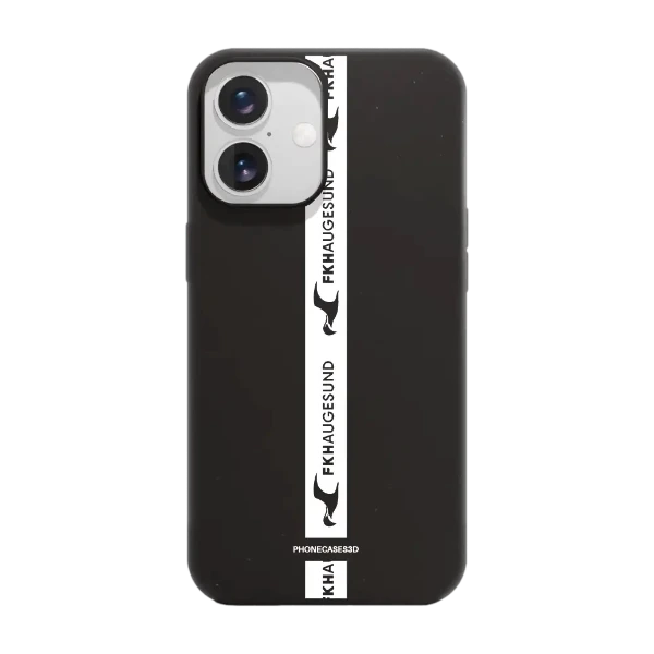 Phonecases3D iPhone 16 FK Haugesund kompostoituva suojakuori, musta