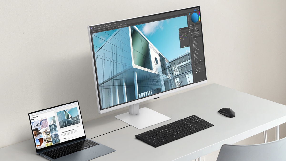 Hvid Computer Samsung ViewFinity S7 32