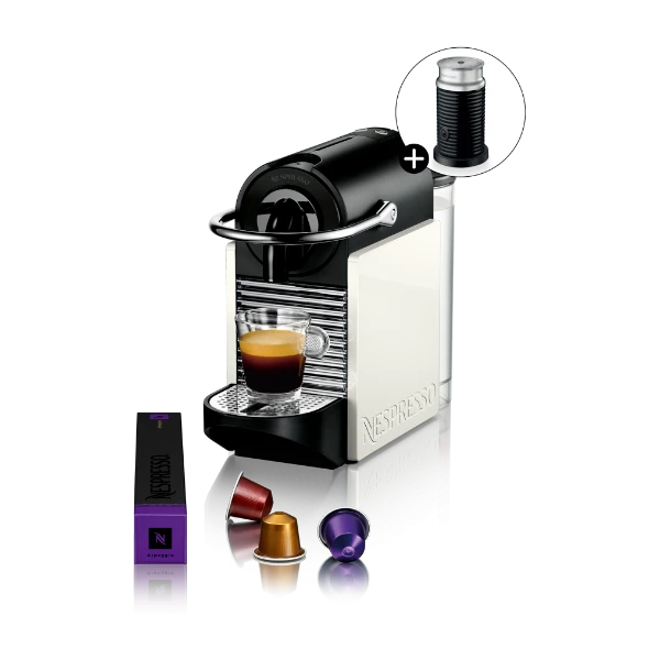 NESPRESSO D60 PIXIE CLIPS HVID ESPRESSO - POWER.dk
