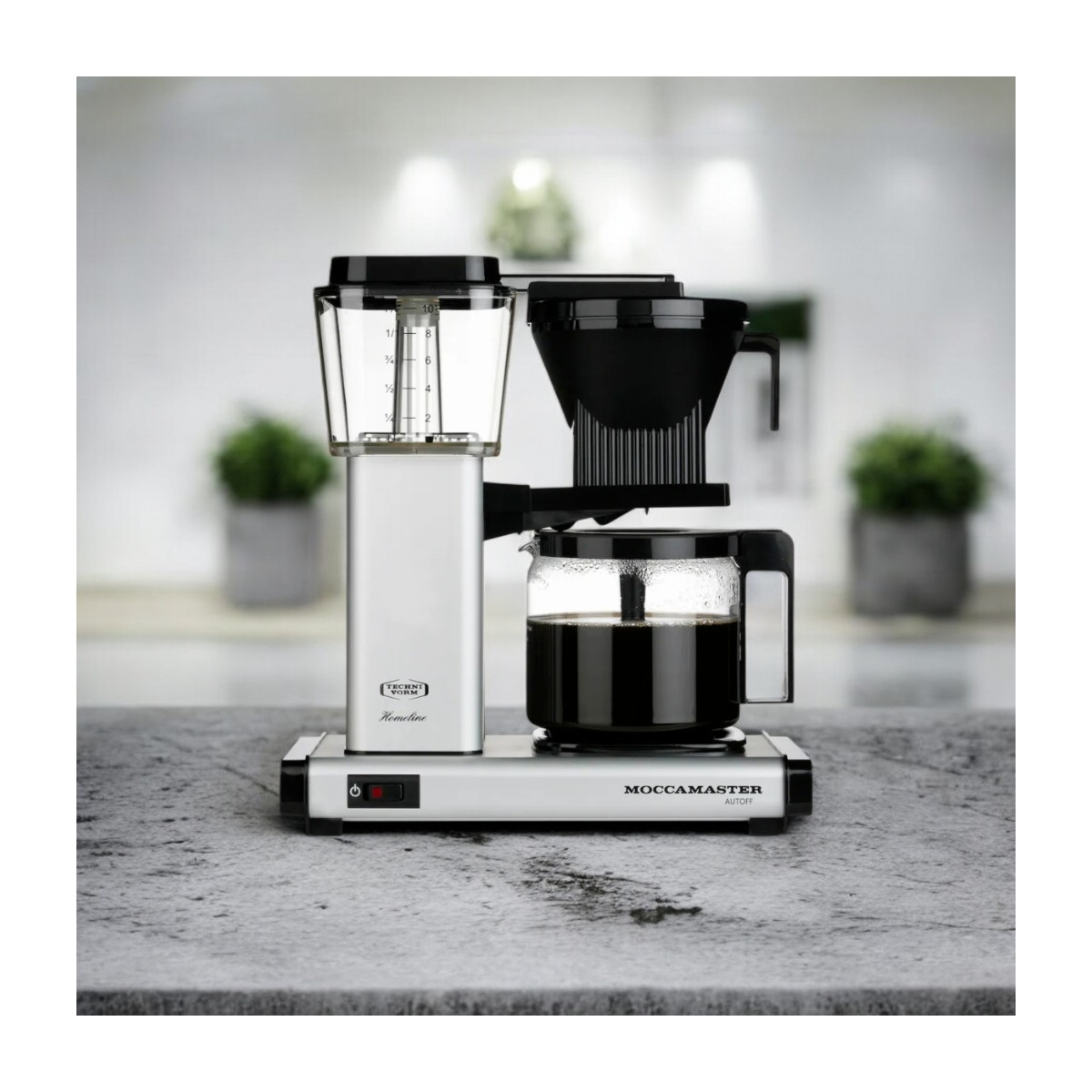 Moccamaster Automatic kaffemaskine, Matte Silver billede 4