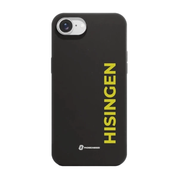 Phonecases3D iPhone 17e/16e BK Häcken kompostoituva suojakuori, musta