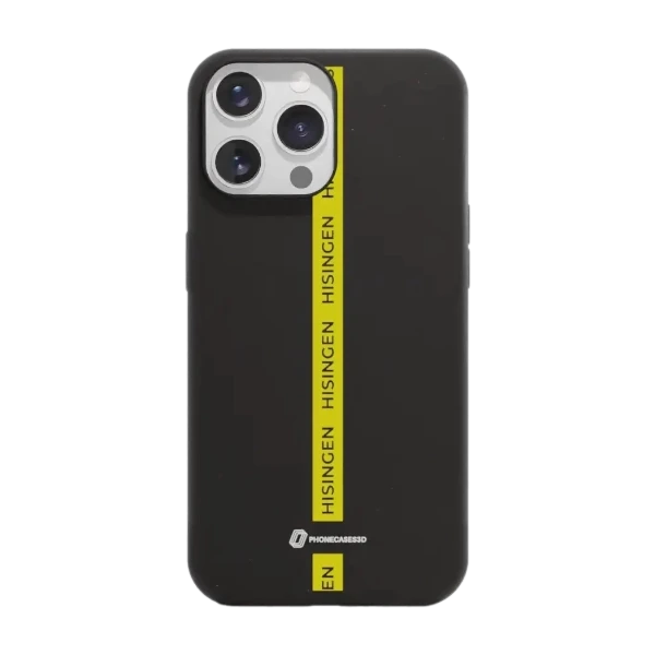 Phonecases3D iPhone 14 Pro BK Häcken kompostoituva suojakuori, musta