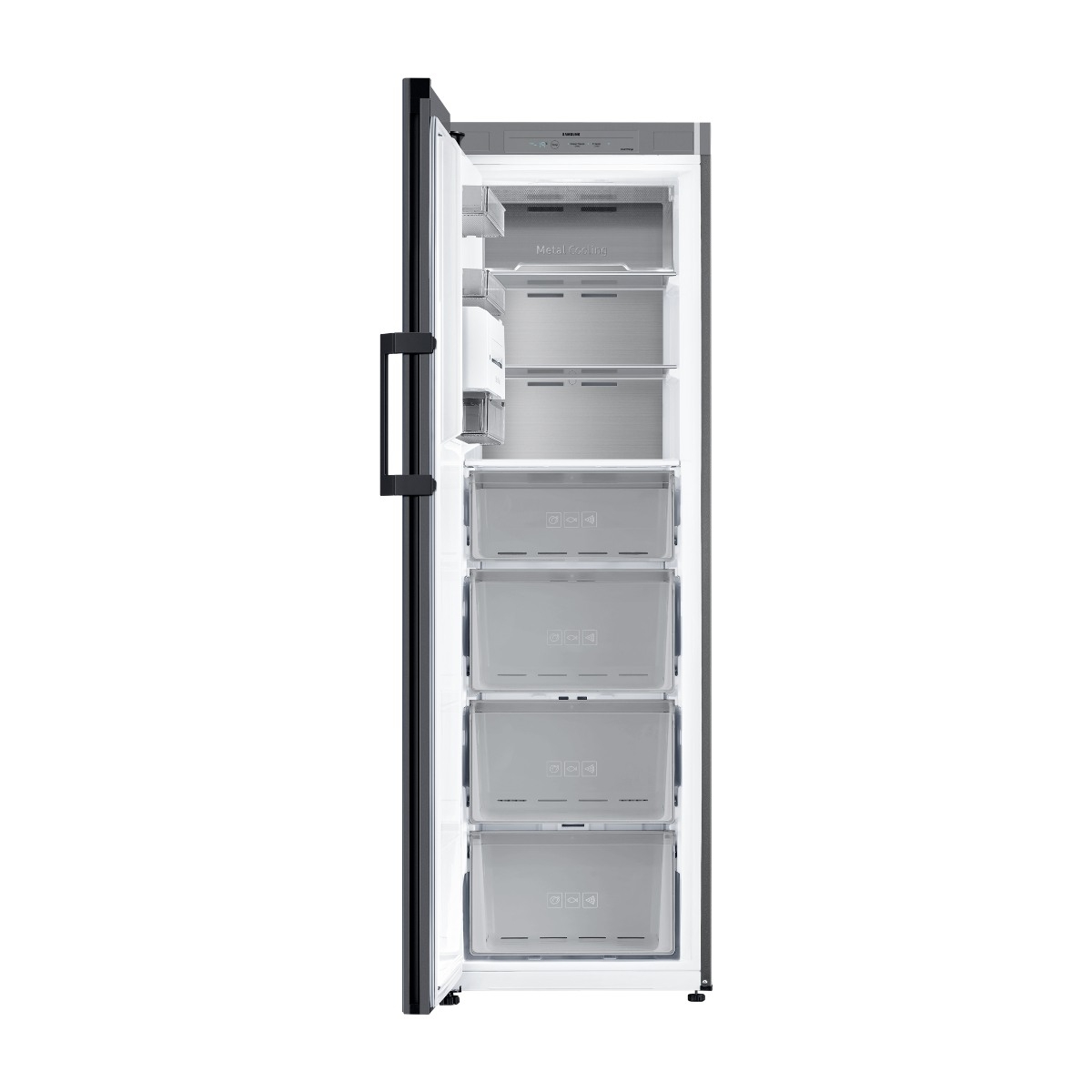 Samsung Bespoke RZ32B76C641/EF fryser, Clean Navy billede 4