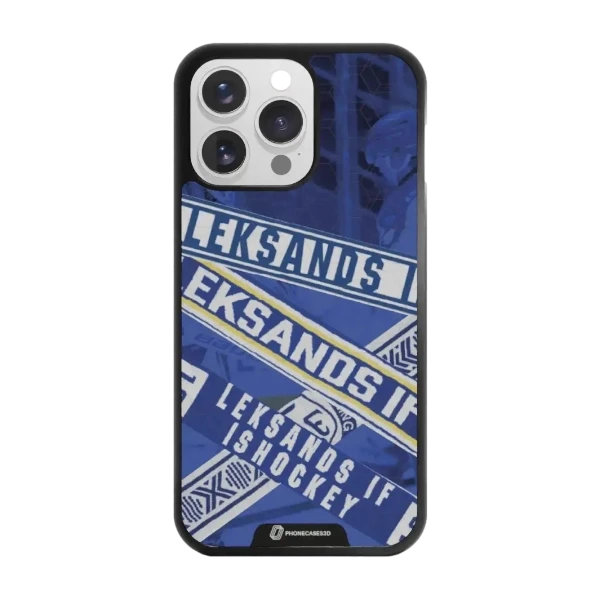 Phonecases3D iPhone 16 Pro Max Leksands IF -3D suojakuori, musta