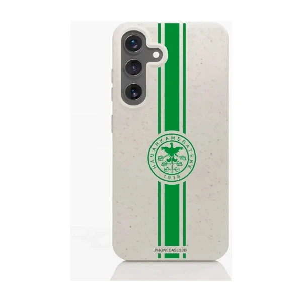 Phonecases3D Samsung Galaxy S25+ HamKam kompostoituva suojakuori, valkoinen