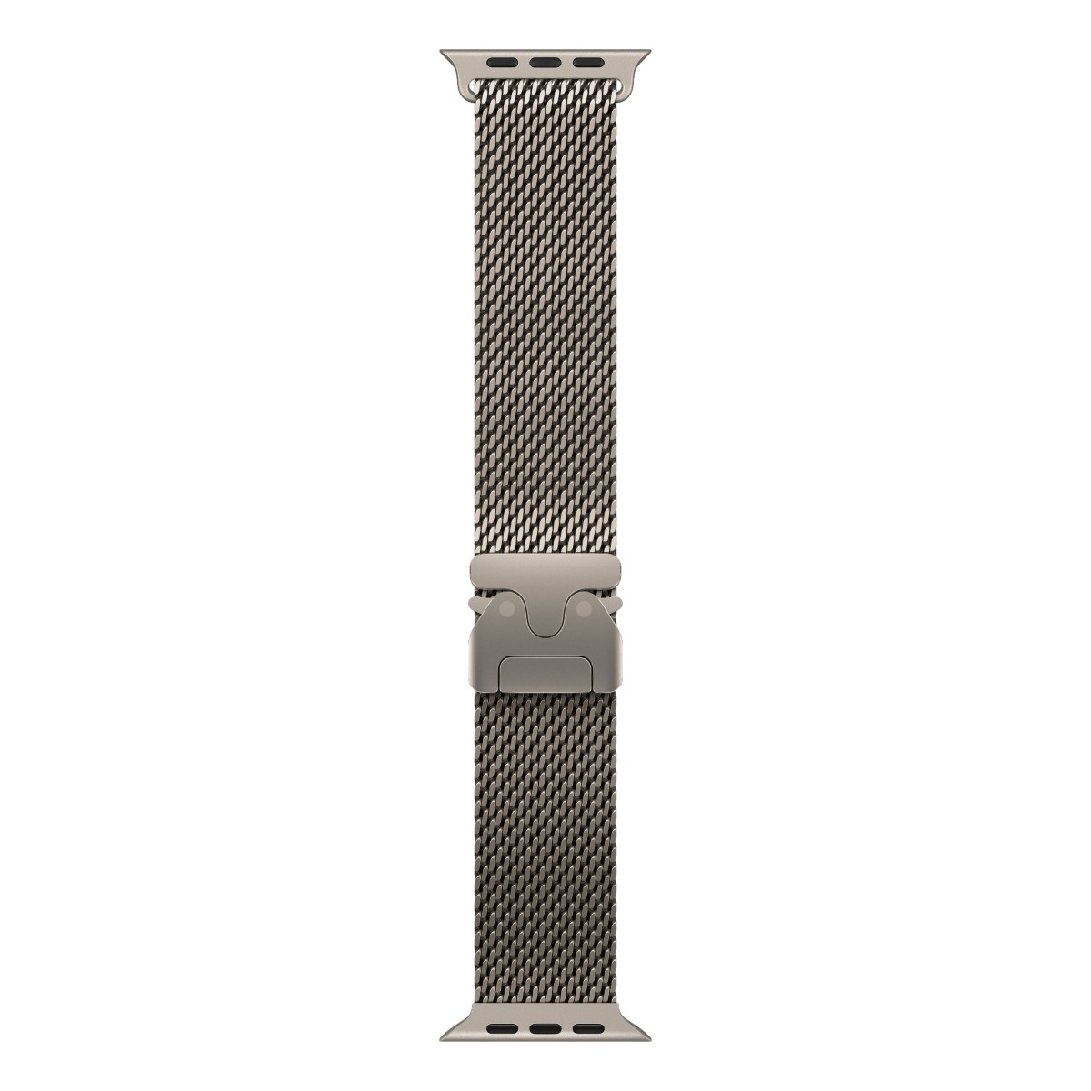 49mm Natural Titanium Milanese Loop - Large