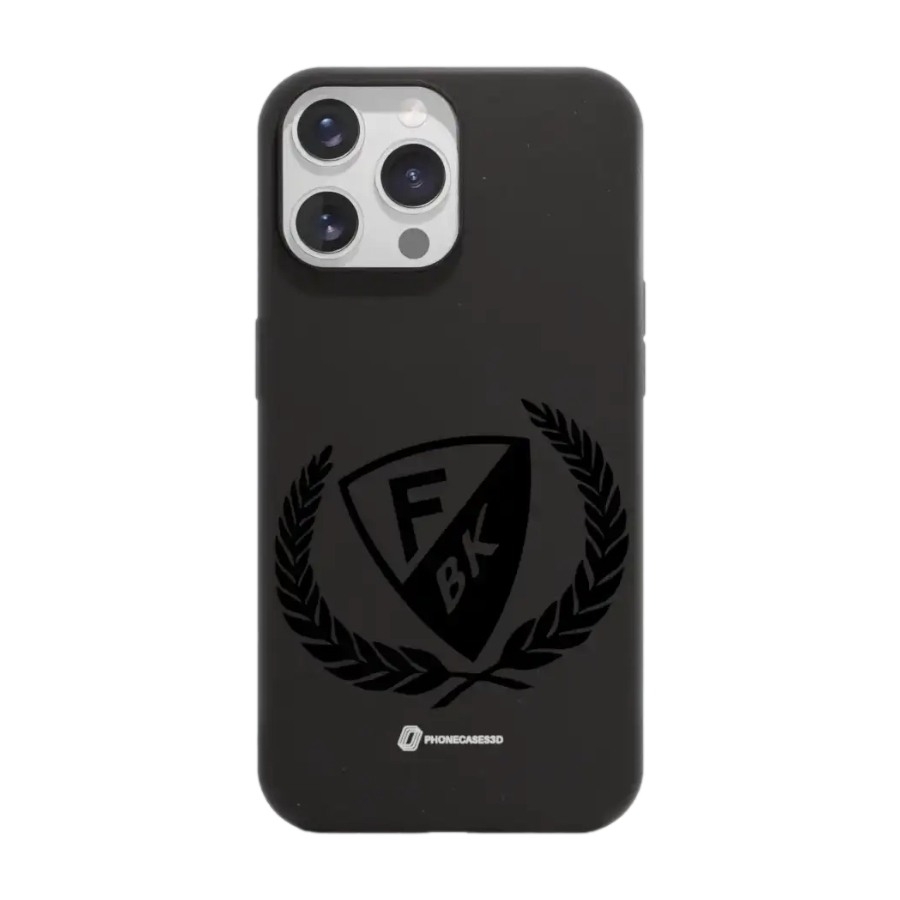 Phonecases3D iPhone 14 Pro Färjestad BK komposterbart cover, sort billede 1