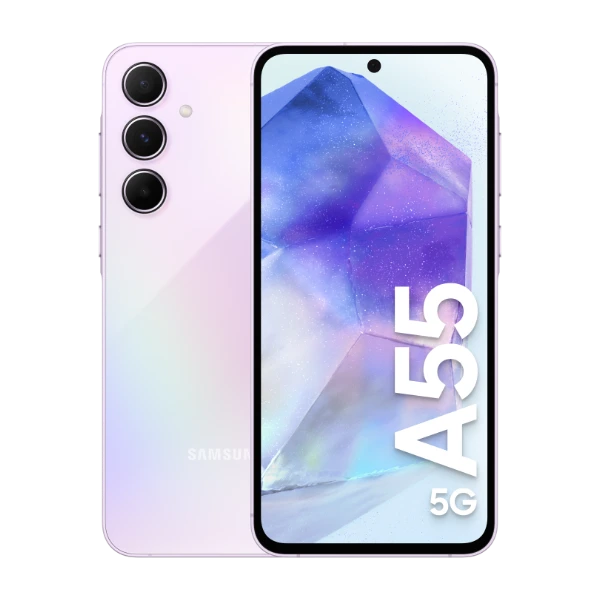 Samsung Galaxy A55 5G 256 GB, Awesome Lilac