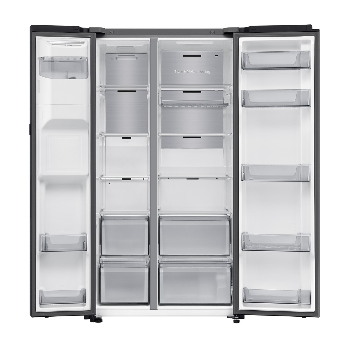 Samsung Bespoke RS80F66KCFEF side by side billede 6