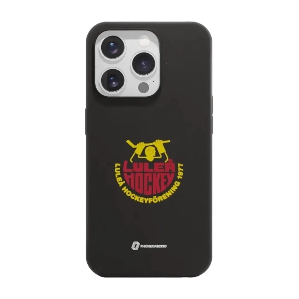 Phonecases3D iPhone 15 Pro Luleå HF kompostoituva suojakuori, musta