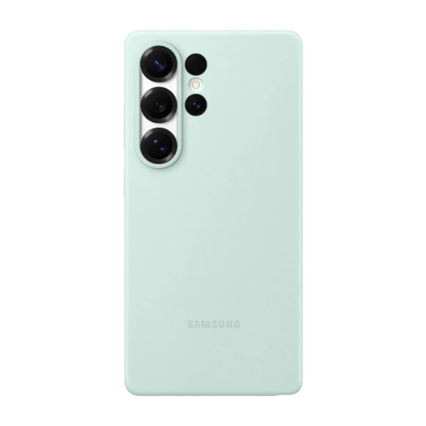 Samsung Galaxy S25 Ultra silikonikuori, mintunvihreä