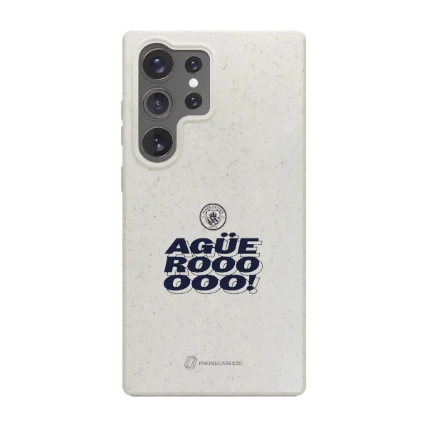 Phonecases3D Samsung Galaxy S25 Ultra Man City kompostoituva suojakuori, valkoinen