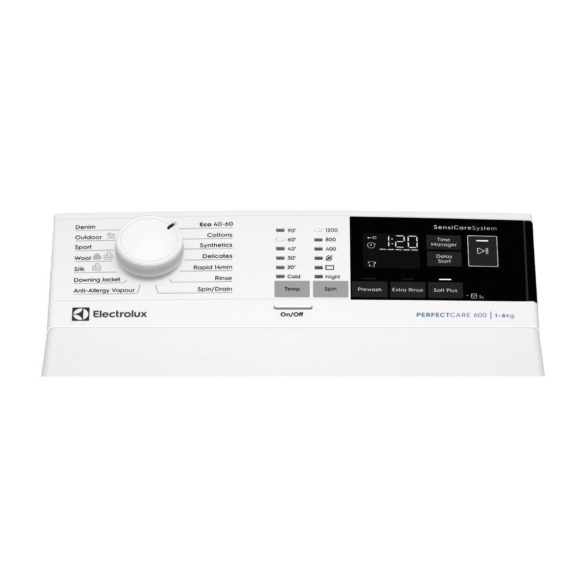 Electrolux EW6T5226C5 Topbetjent vaskemaskine billede 4