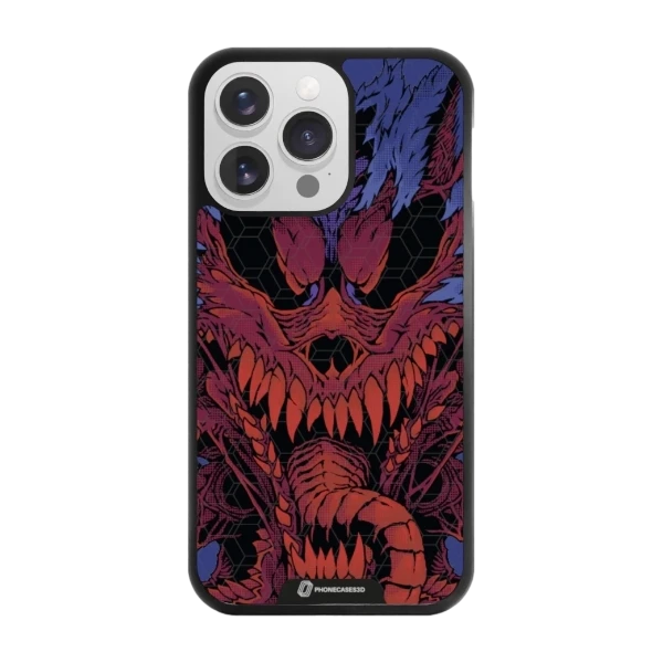Phonecases3D iPhone 13 Pro Urban Pixel -3D suojakuori, musta