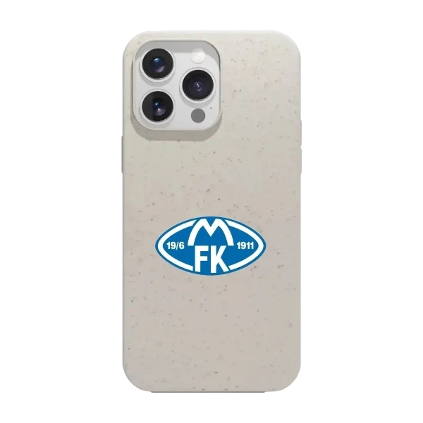 Phonecases3D iPhone 16 Pro Max Molde FK kompostoituva suojakuori, valkoinen