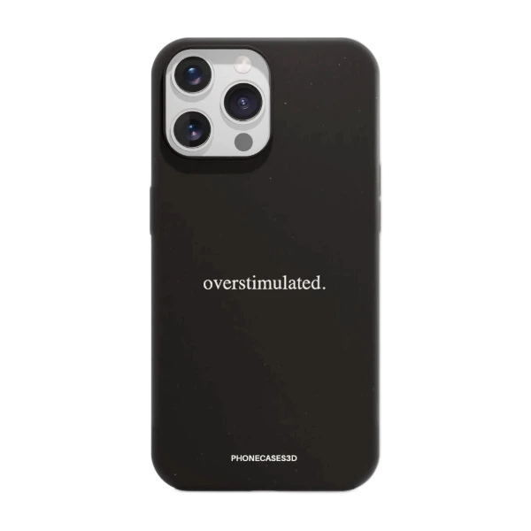Phonecases3D iPhone 14 Pro Marit Bakkli kompostoituva suojakuori, musta