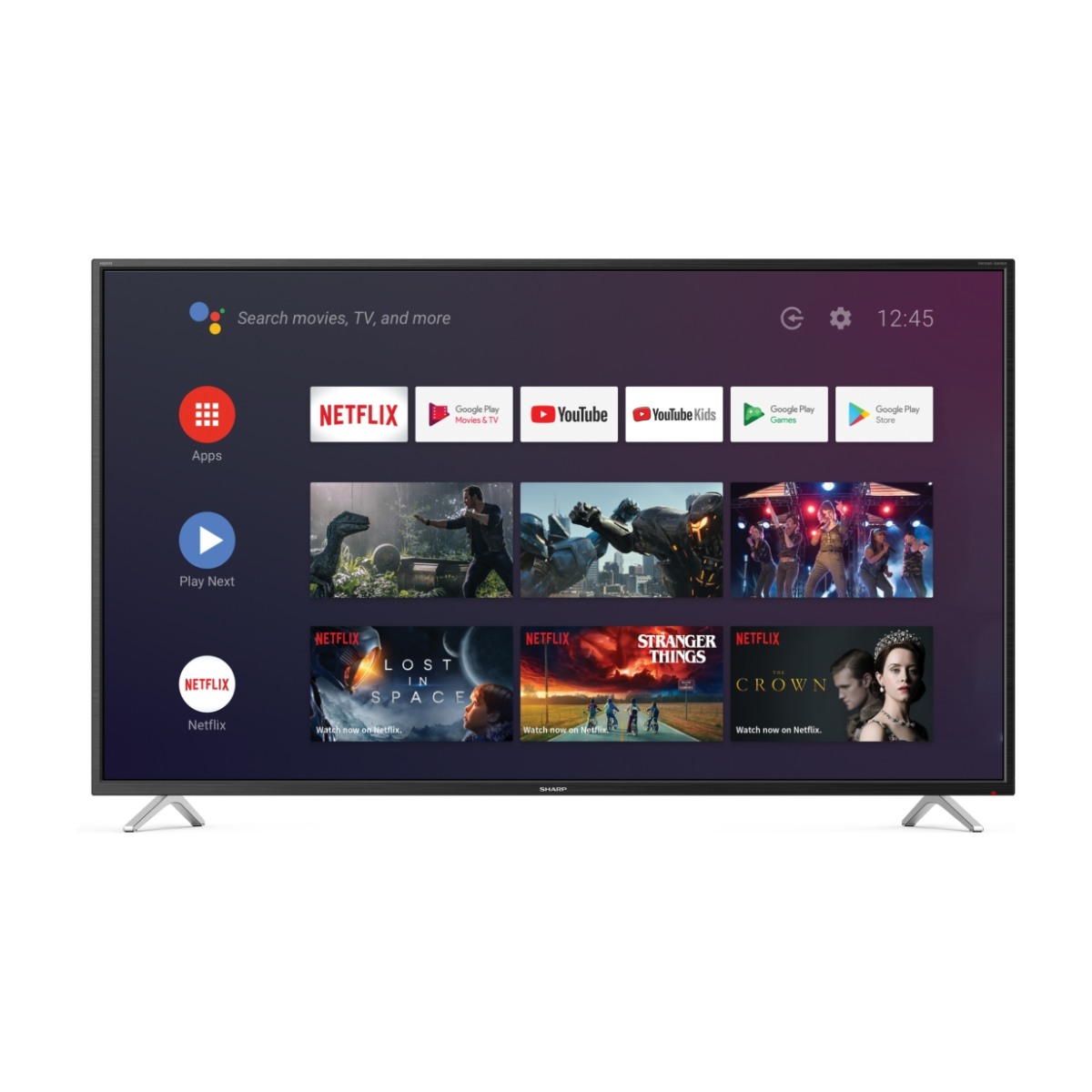 SHARP 55" 4K SMART ANDROID TV 55BL2EA - Power.se