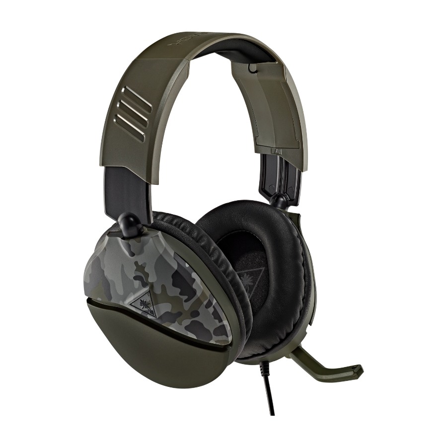 Green Camo Gaming Headset